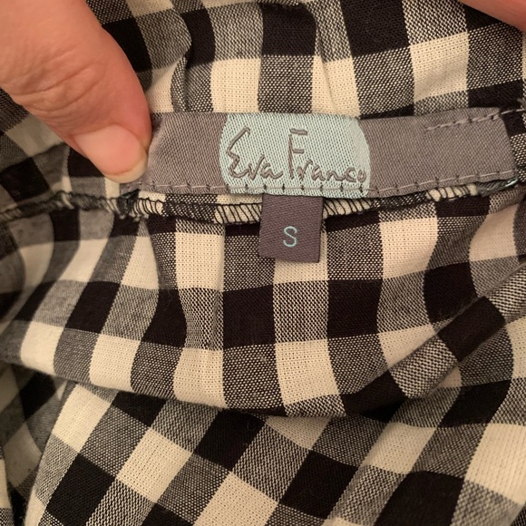 ANTHROPOLOGIE Eva Franco brand A-line Gingham skirt - Picture 9 of 9